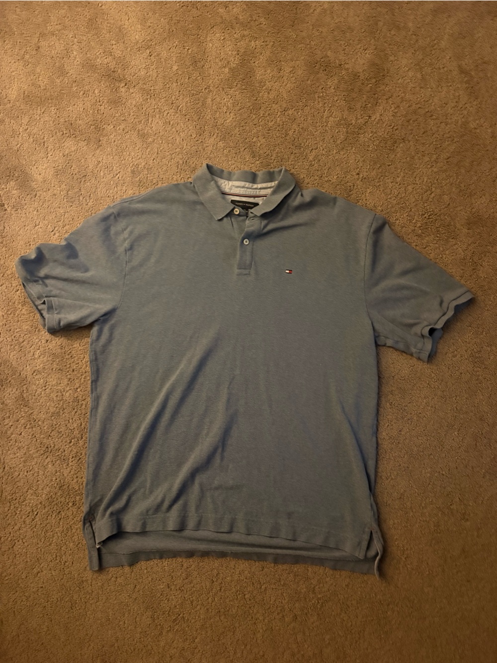 Tommy Hilfiger Light Blue Men’s Polo Shirt